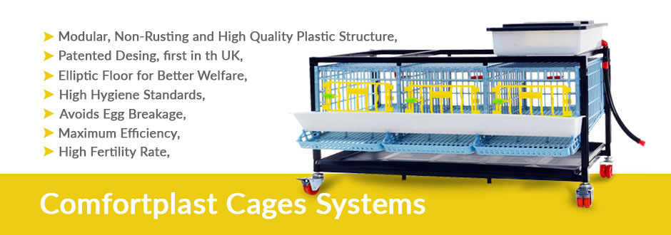 Comfortplast Cages Systems - Crescentquail
